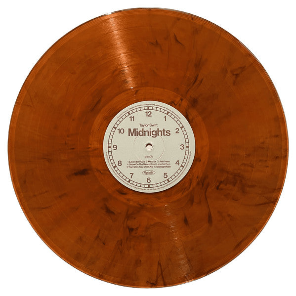 Taylor Swift Midnights Republic Records LP, Album, S/Edition, Blo Mint (M) Mint (M)