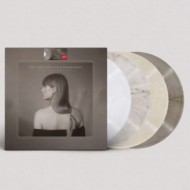 The Tortured Poets Department: The Anthology (Limited Edition, Translucent Marbled Colored Vinyl) (4 Lp's) |