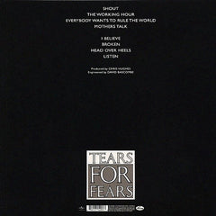 Tears For Fears Songs From The Big Chair Mercury, Universal Music Group LP, Album, RE, 180 Mint (M) Mint (M)