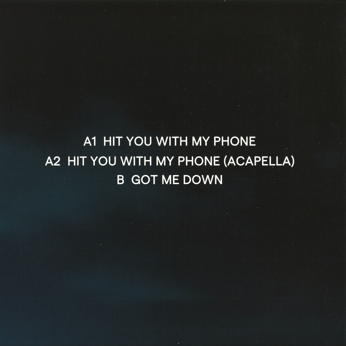 S.A.M. - Hit You With My Phone (WHITE VINYL 12" Up The Stuss) | NEW Mint (M) Mint (M) - TECH HOUSE *NEW/COLOR*