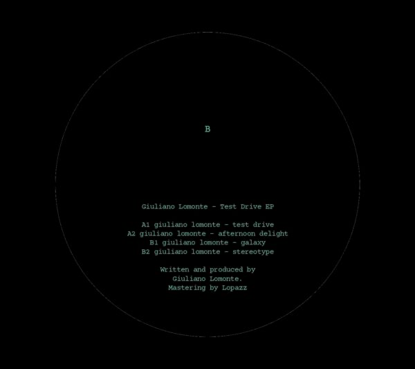 (PRESALE 4/23/26) TEST DRIVE EP (VINYL) | Mint (M) Mint (M) - TECH HOUSE *NEW*