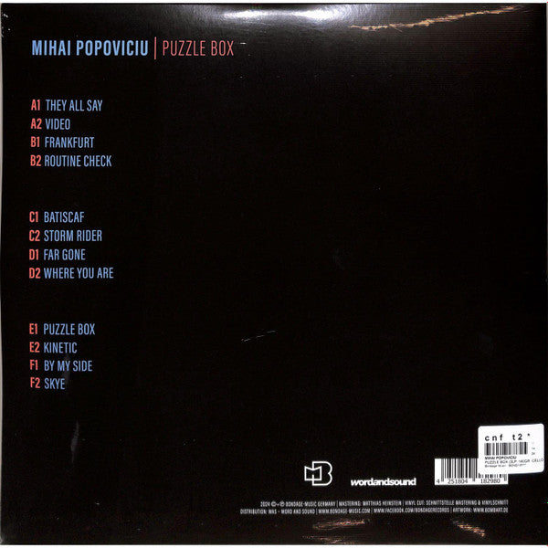 Puzzle Box (3xVINYL) | Mint (M) Mint (M) - TECH HOUSE *NEW*