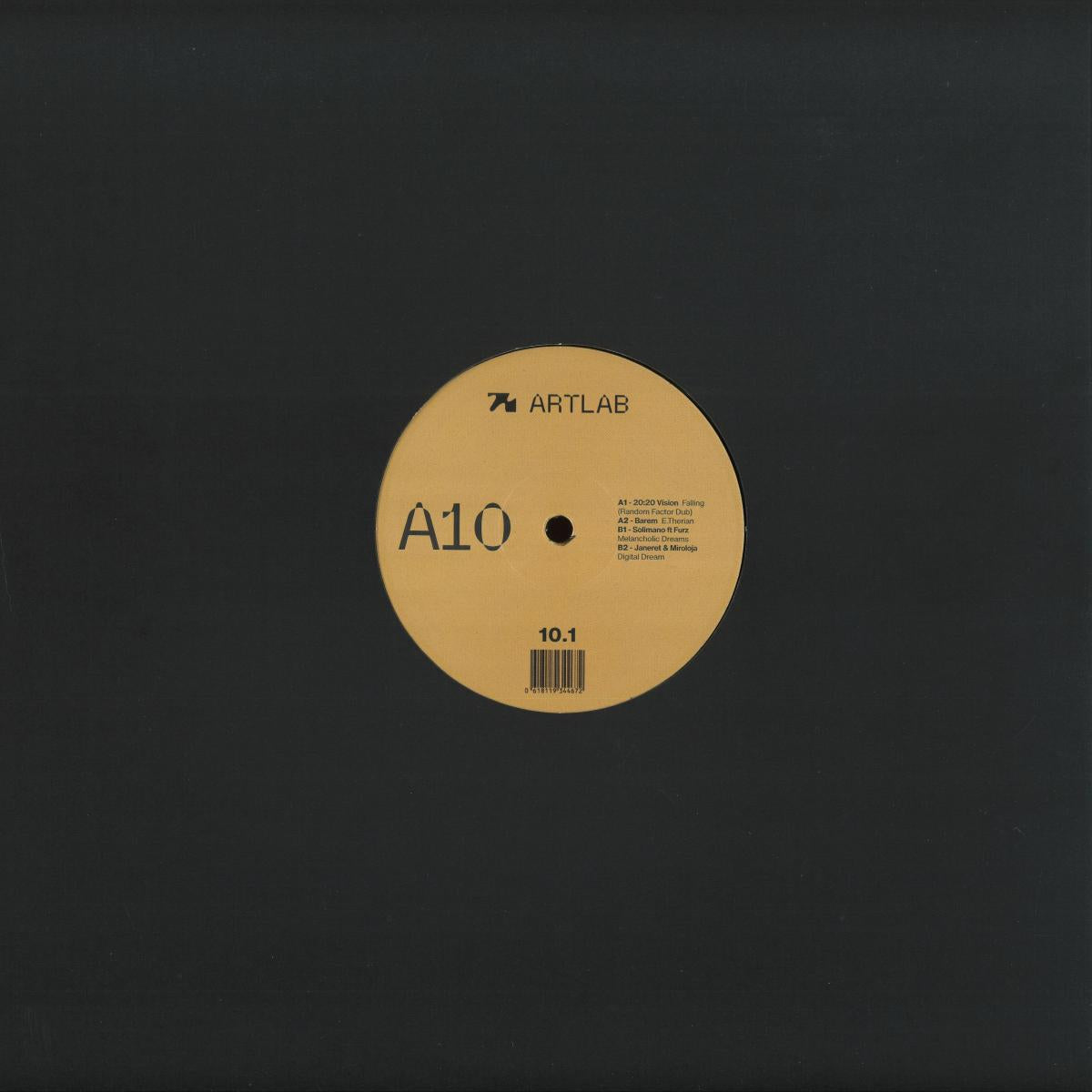 Various - A10 (VINYL 12" Artlab ARTLAB001.1) | NEW Mint (M) Mint (M) - TECH HOUSE *NEW*
