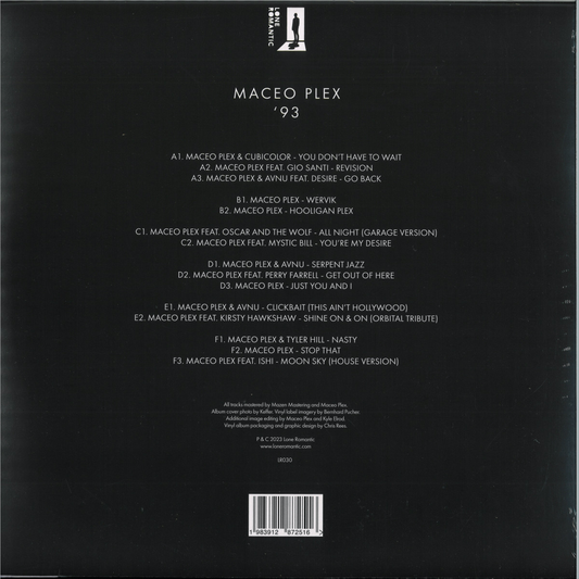 Maceo Plex - '93 (3xVINYL) | Mint (M) Mint (M) - TECH HOUSE *NEW*
