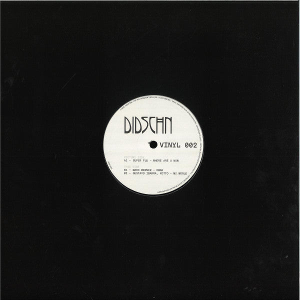 Didschn Vinyl 002 (VINYL) | Mint (M) Generic - TECH HOUSE *NEW*