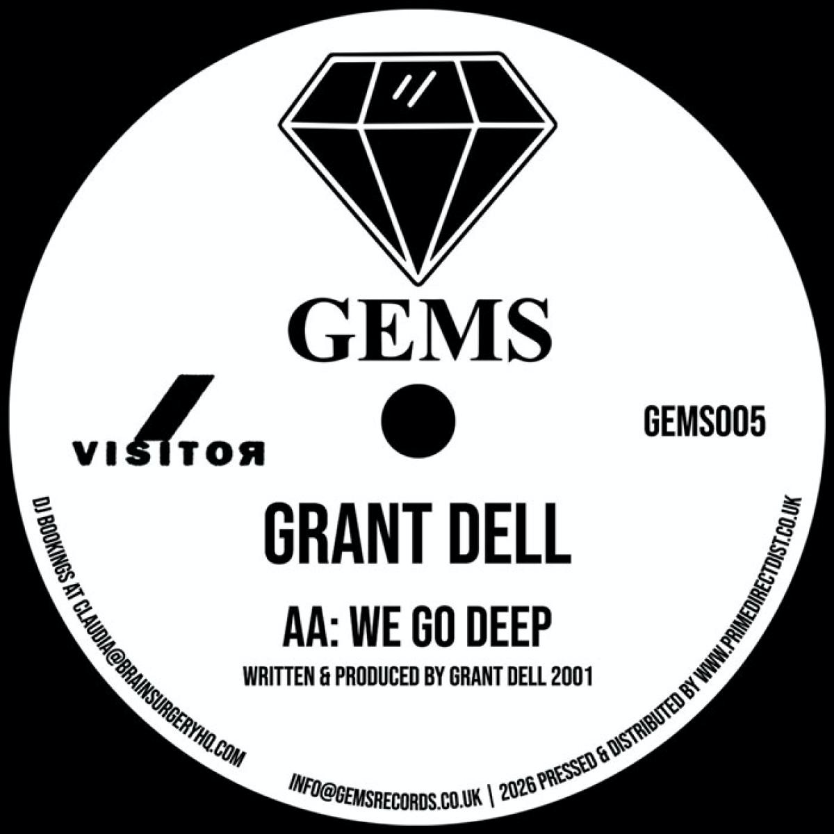 Grant Dell - (PRESALE 5/22/26) Come On In / We Go deep (VINYL) | Mint (M) Mint (M) - TECH HOUSE *NEW*