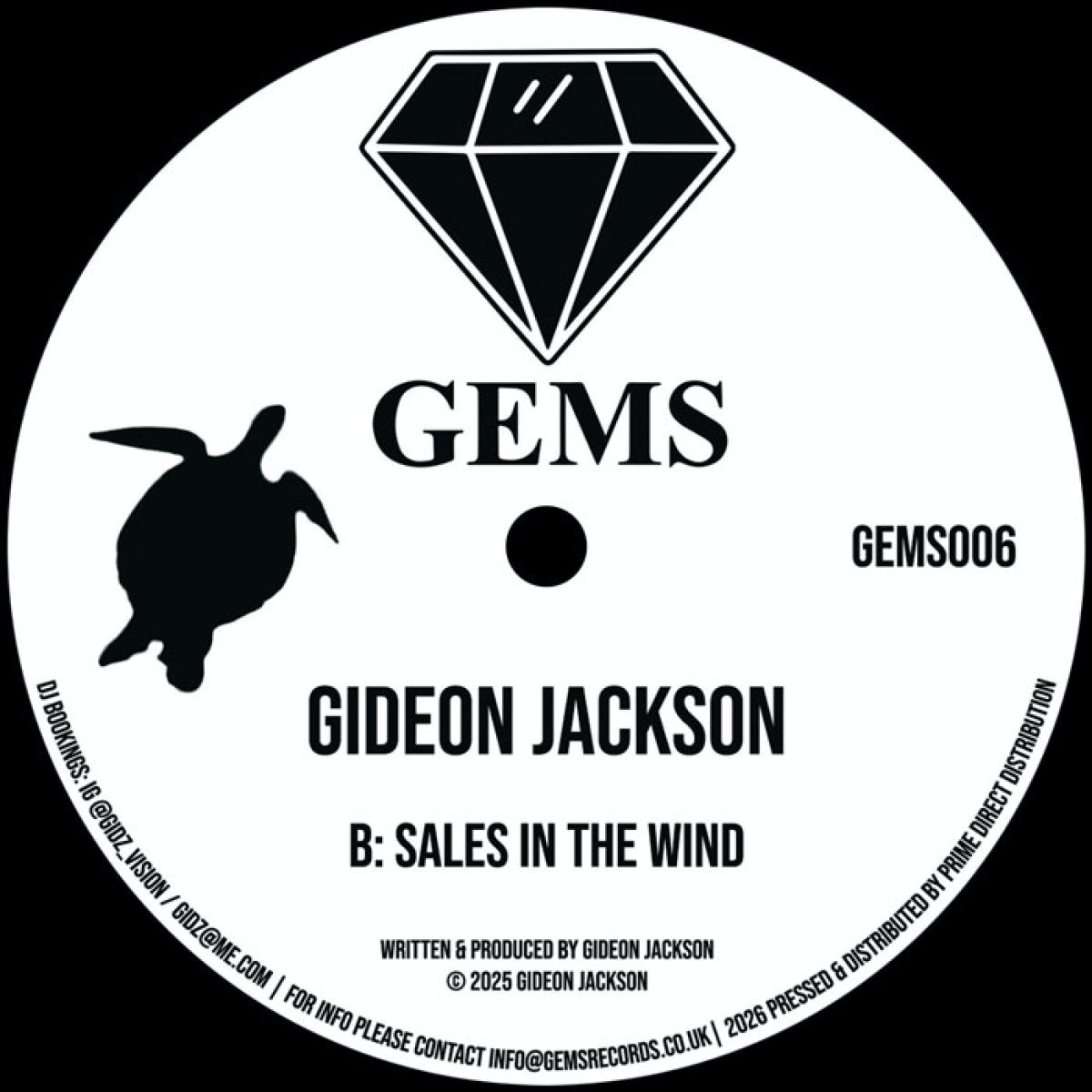 Gideon Jackson - (PRESALE 7/20/26) Helpless / Sales In The Wind (VINYL) | Mint Mint - TECH HOUSE *NEW*