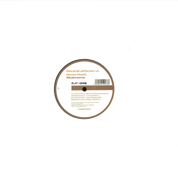 Mushrooms (VINYL - 2025) | Mint (M) Generic - TECH HOUSE *NEW*