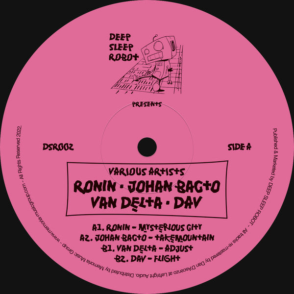 Ronin + Johan Bacto + Van Delta + Dav | Mint (M) Generic - TECH HOUSE *NEW*