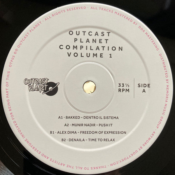Outcast Planet Compilation Vol.1 (2xVINYL) | Mint (M) Mint (M) - TECH HOUSE *NEW*