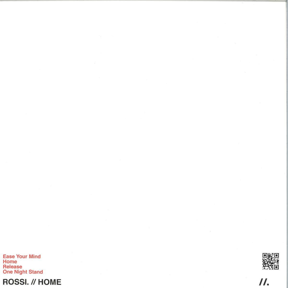 Rossi - (PRESALE 08/05/26) Ease Your Mind (VINYL 12" HOMEGROWN Records HMGRWN015) | NEW Mint (M) Mint (M) - TECH HOUSE *NEW*