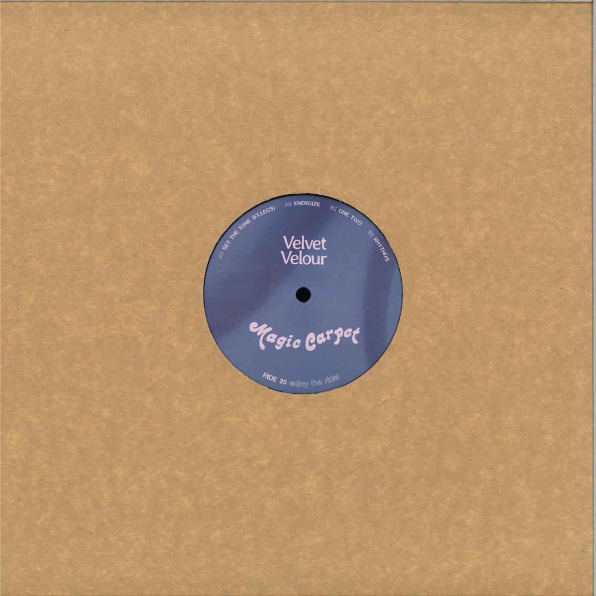 Velvet Velour - Energize EP (VINYL 12" Magic Carpet RIDE20) | NEW Mint (M) Mint (M) - TECH HOUSE *NEW*
