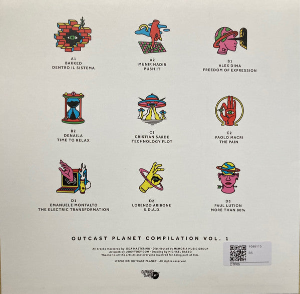Outcast Planet Compilation Vol.1 (2xVINYL) | Mint (M) Mint (M) - TECH HOUSE *NEW*