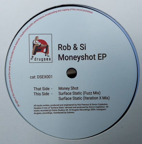 Moneyshot EP (VINYL) | Mint (M) Generic - TECH HOUSE *NEW*