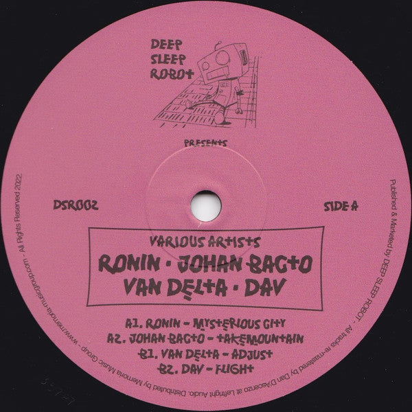 Ronin + Johan Bacto + Van Delta + Dav | Mint (M) Generic - TECH HOUSE *NEW*