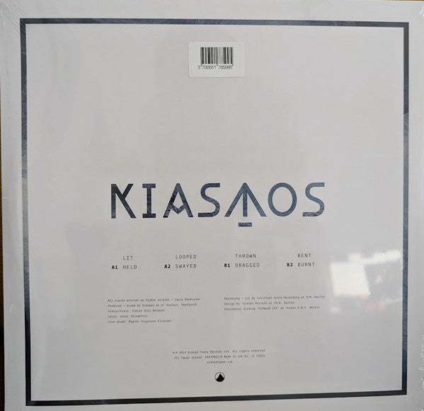 Kiasmos (BLUE VINYL) | Mint (M) Mint (M) - TECH HOUSE *SEALED/COLOR*