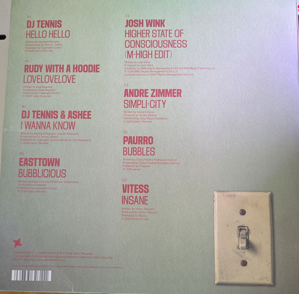 Fabric Presents DJ Tennis (2xVINYL) | Mint (M) Mint (M) - TECH HOUSE *SEALED*