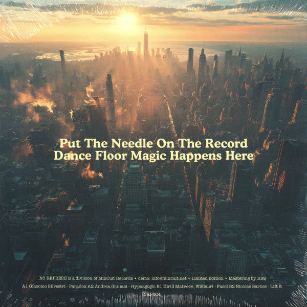 Put The Needle On The Record - Dance Floor Magic Happens Here (VINYL) | Mint (M) Mint (M) - TECH HOUSE *SEALED*