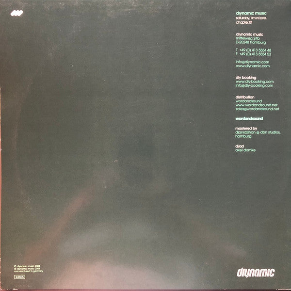 Saturday, I'm In Love - Chapter.01, Part.01 | Mint (M) Near Mint (NM)