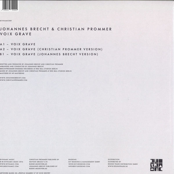 Voix Grave | Mint (M) Mint (M) - TECH HOUSE *SEALED*