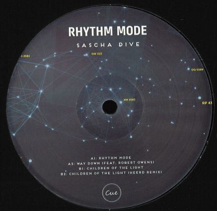 Sascha Dive Rhythm Mode 12" Mint (M) Generic