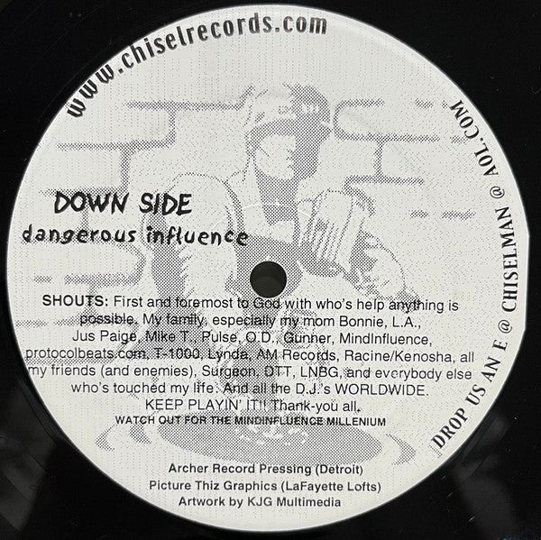 KJG - Influenced Mind EP (VINYL LP) | Excellent (EX) Generic - TECHNO/ACID / USED *EXCELLENT*
