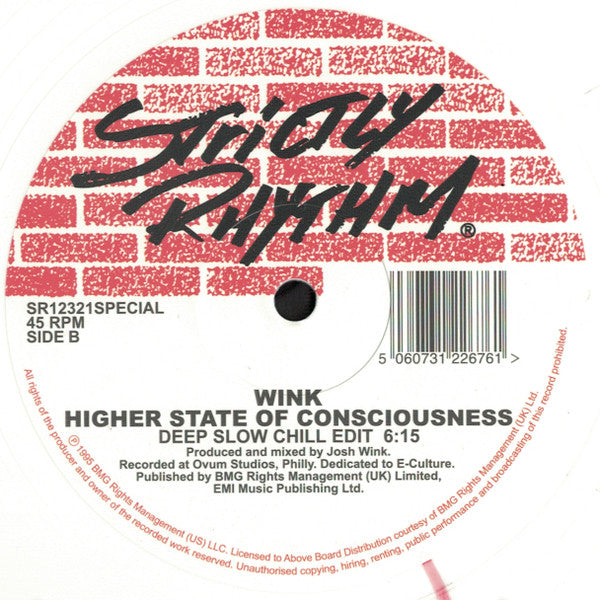 Higher State Of Consciousness | Mint (M) Mint (M)