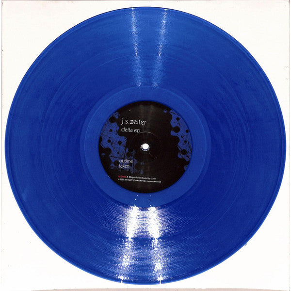 Delta EP (BLUE VINYL) | Mint (M) Generic - TECHNO/DEEP *NEW/COLOR*