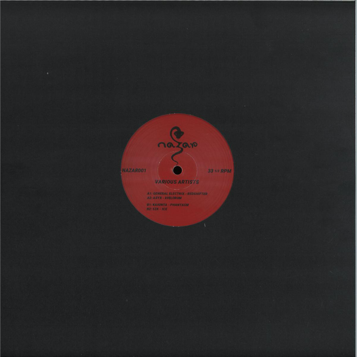 Various - NAZAR001 (VINYL) | Mint (M) Mint (M) - TECHNO/DEEP *NEW*