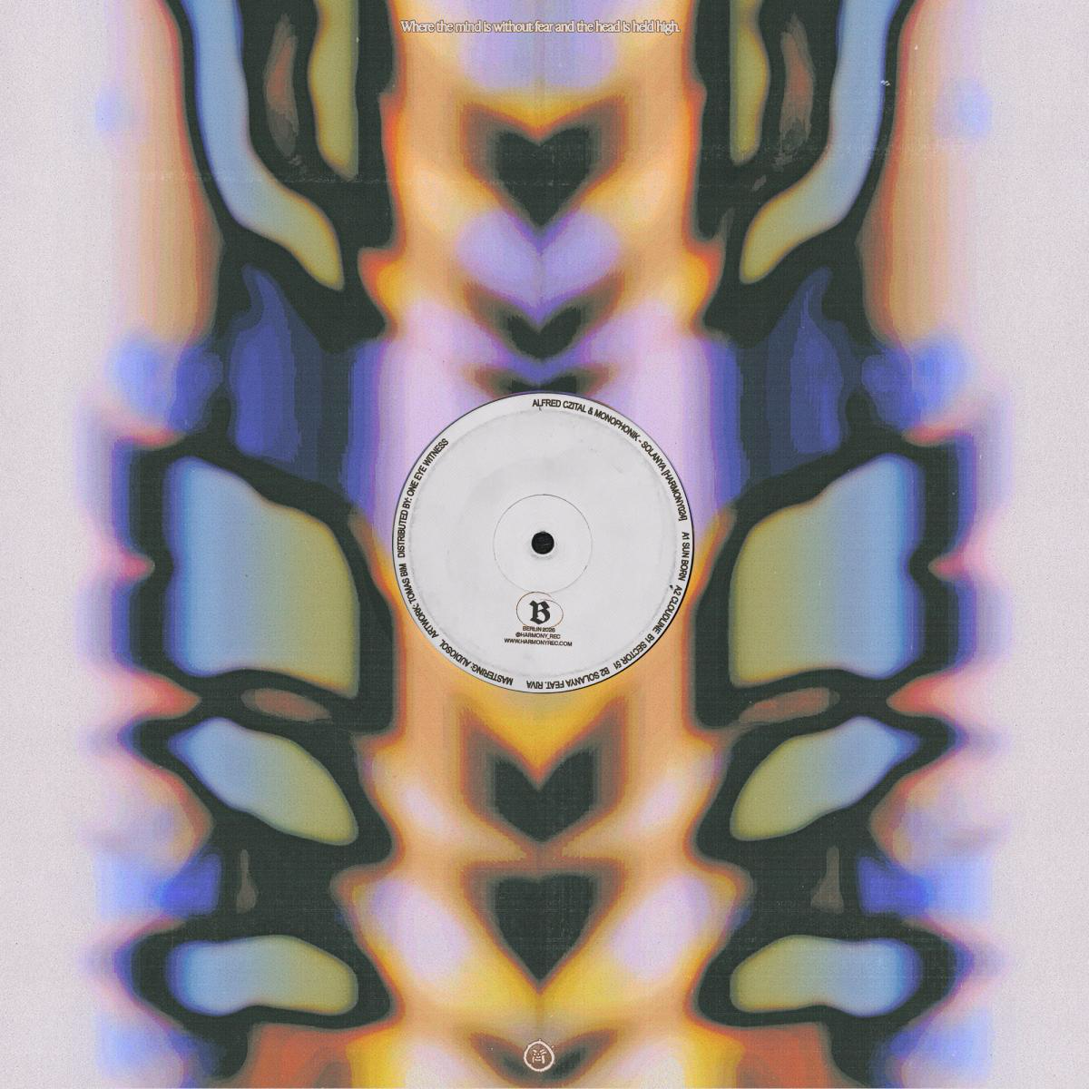 Alfred Czital & Monophonik - (PRESALE 5/8/26) Solanya (VINYL) | Mint (M) Mint (M) - TECHNO/DEEP *NEW*