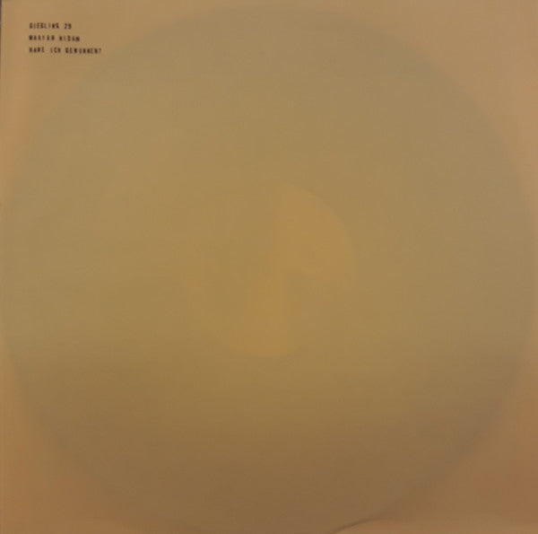 Maayan Nidam - Habe Ich Gewonnen? | Mint (M) Mint (M) - TECHNO/DEEP