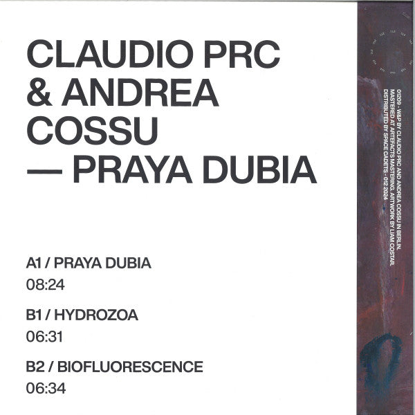 Praya Dubia (VINYL) | Mint (M) Mint (M) - TECHNO/DUB *NEW*