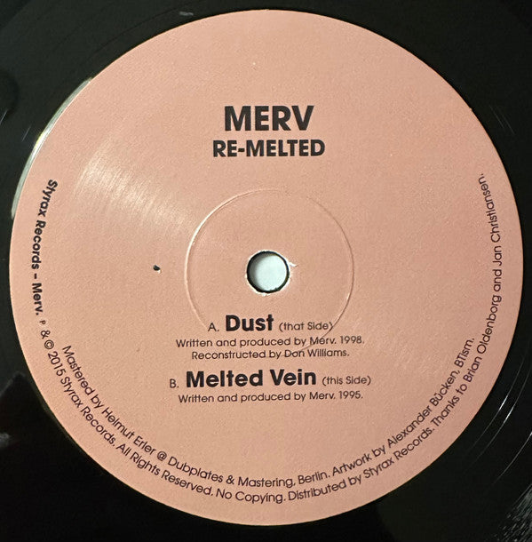 Merv Re-Melted 12" Mint (M) Mint (M)