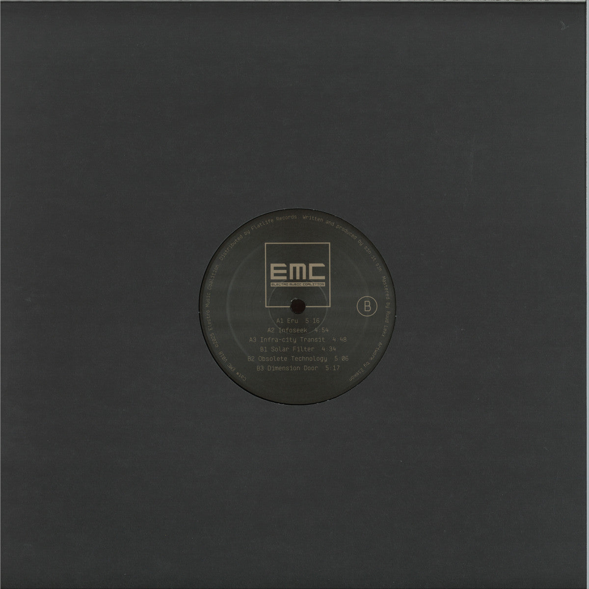 sin:it:sin - Obsolete Technology (VINYL 12" Electro Music Coalition) | NEW Mint (M) Mint (M) - TECHNO/ELECTRO *NEW*