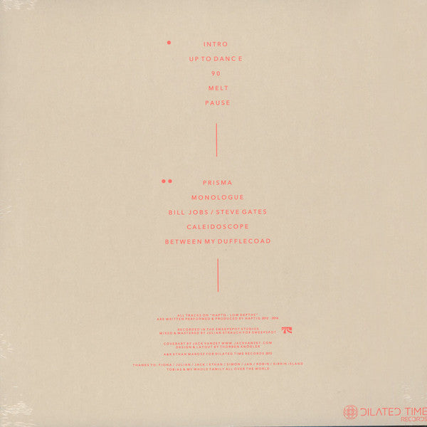 Haptiq - Low Depths (VINYL LP DILATED TIME 2016) | Near Mint (NM or M-) Near Mint (NM) - TECHNO/ELECTRO / USED *NEAR MINT*