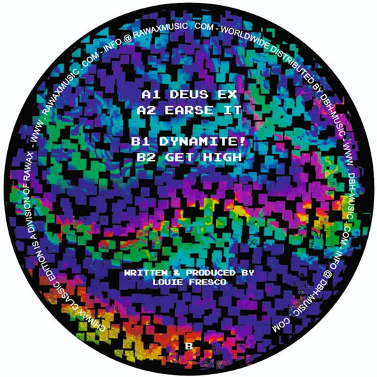 Louie Fresco - (PRESALE 11/2/26) Get High (VINYL 12" Rawax) | NEW - TECHNO/MINIMAL *NEW*