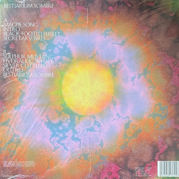 Anastasia Kristensen - Bestiarium Sombre (YELLOW MARBLE VINYL) | Mint (M) Mint (M) - TECHNO *NEW/COLOR*