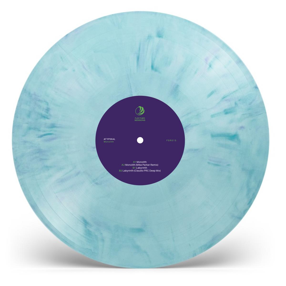 Atypikal - (PRESALE 10/9/26) Monolith (BLUE VINYL LP Fur:ther Sessions) | NEW - TECHNO *NEW/COLOR*