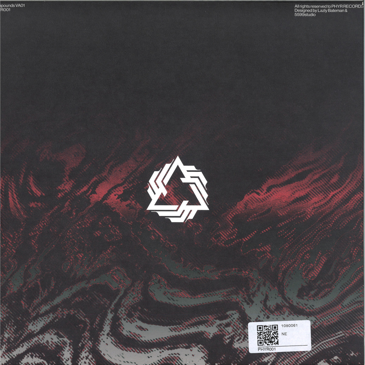 Various - (PRESALE 10/9/26) Compounds (RED VINYL 12" Phyr PHYR001) | NEW - TECHNO *NEW/COLOR*