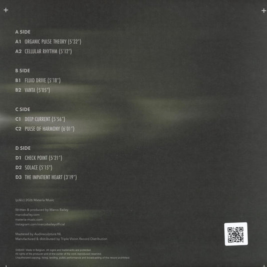 Marco Bailey - The Impatient Heart (YELLOW VINYL 2xLP Materia) | NEW - TECHNO *NEW/COLOR*