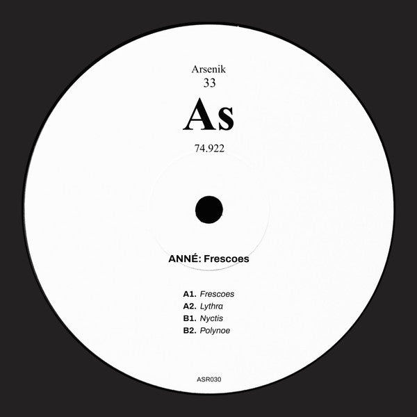 Frescoes EP (VINYL) | Mint (M) Mint (M) - TECHNO *NEW*