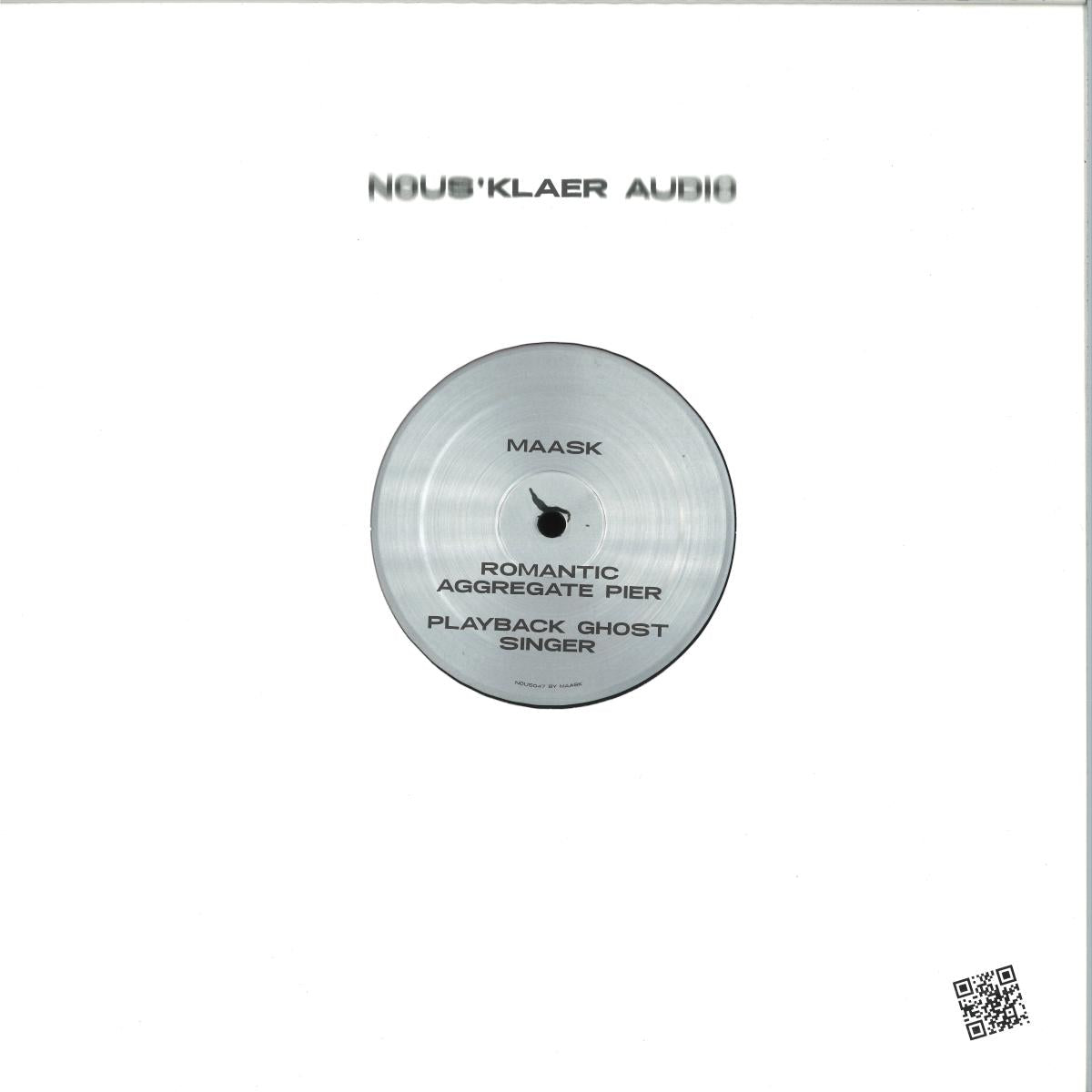 Maask - Lyonesse (VINYL 12" Nous klaer Audio NOUS047) | NEW Mint (M) Mint (M) - TECHNO *NEW*