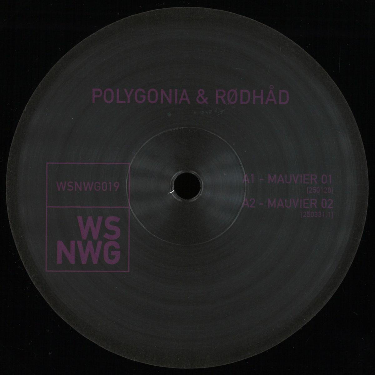 Polygonia & Rødhåd - MAUVIER (VINYL) | Mint (M) Mint (M) - TECHNO *NEW*