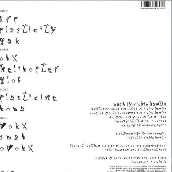 Sheet One (2xVINYL)*DINGED* | Mint (M) Excellent+ (EX+) - TECHNO *NEW*