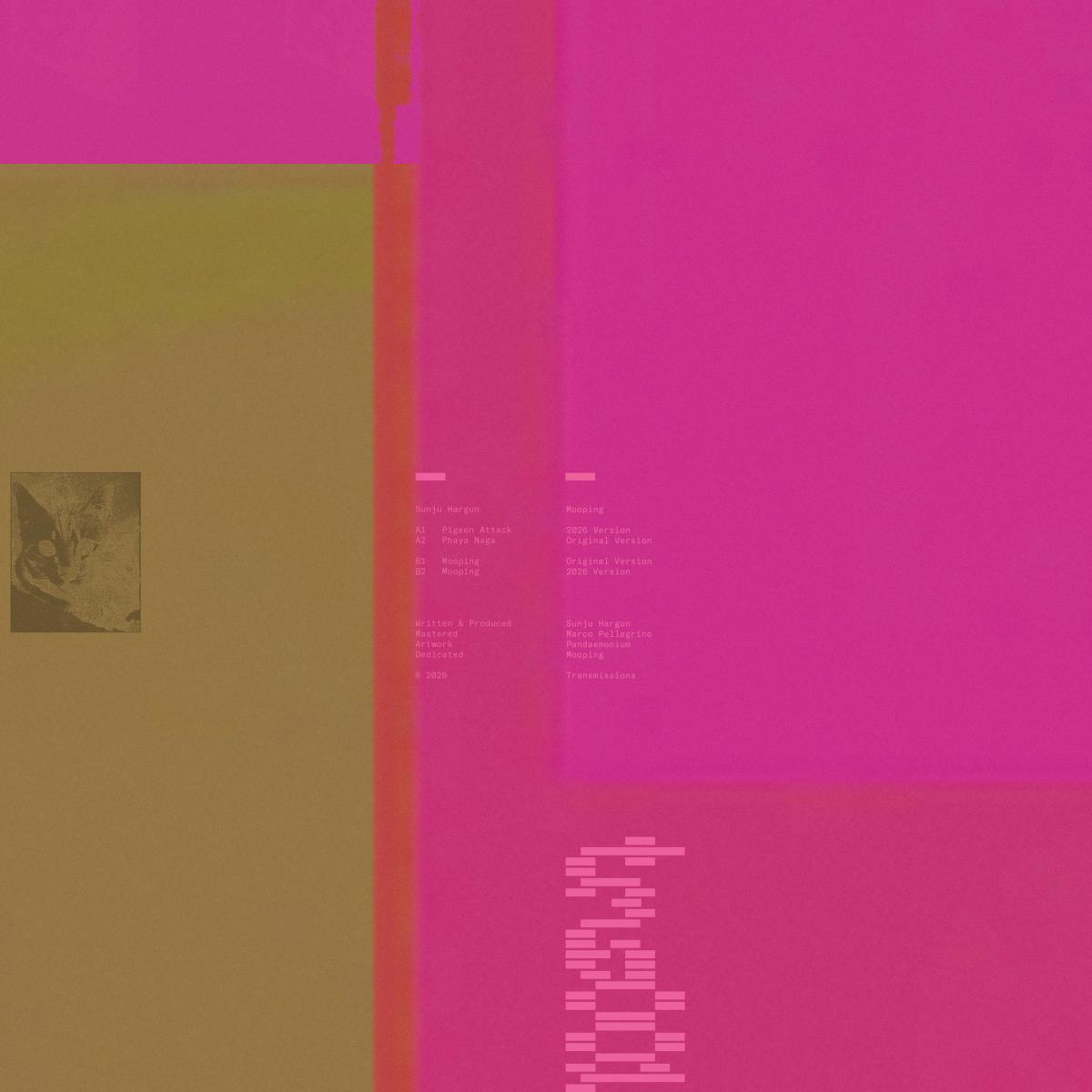 Sunju Hargun - Mooping (VINYL) | Mint (M) Mint (M) - TECHNO *NEW*
