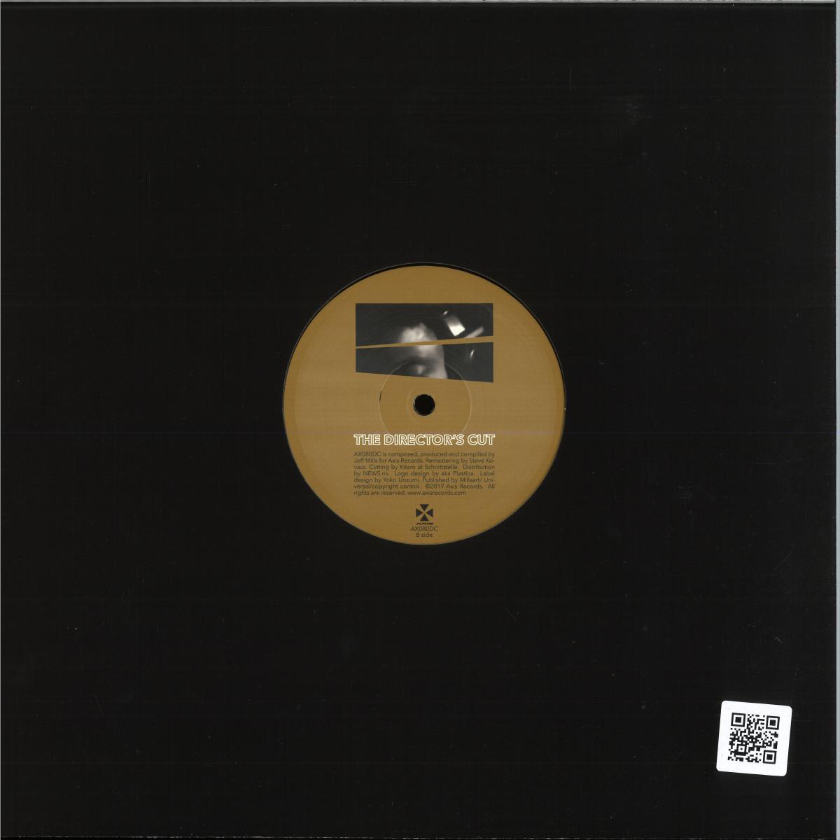 Jeff Mills - The Director's Cut Chapter 3 (VINYL 12" Axis) | NEW Mint (M) Mint (M) - TECHNO *NEW*