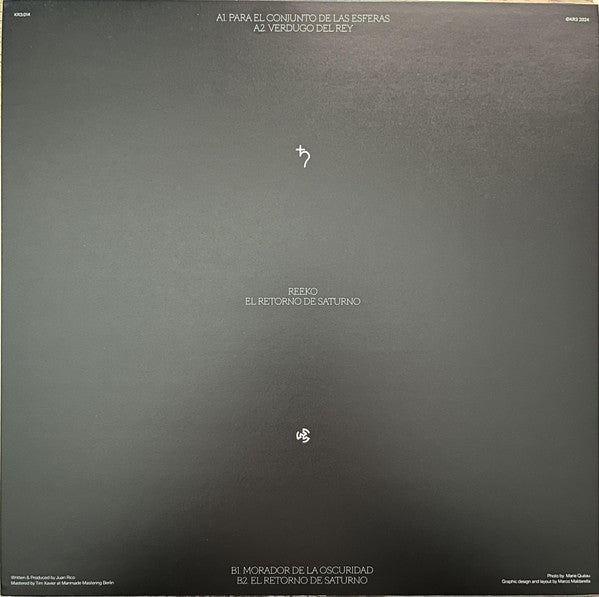 El Retorno De Saturno (VINYL) | Mint (M) Mint (M) - TECHNO *NEW*