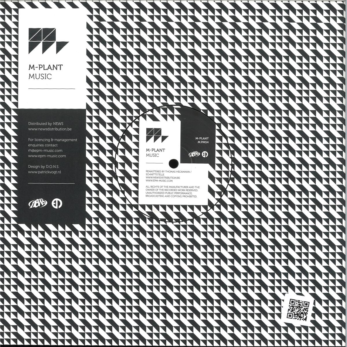 Robert Hood - The Metronome (VINYL 12" M-Plant) | NEW - TECHNO *NEW*