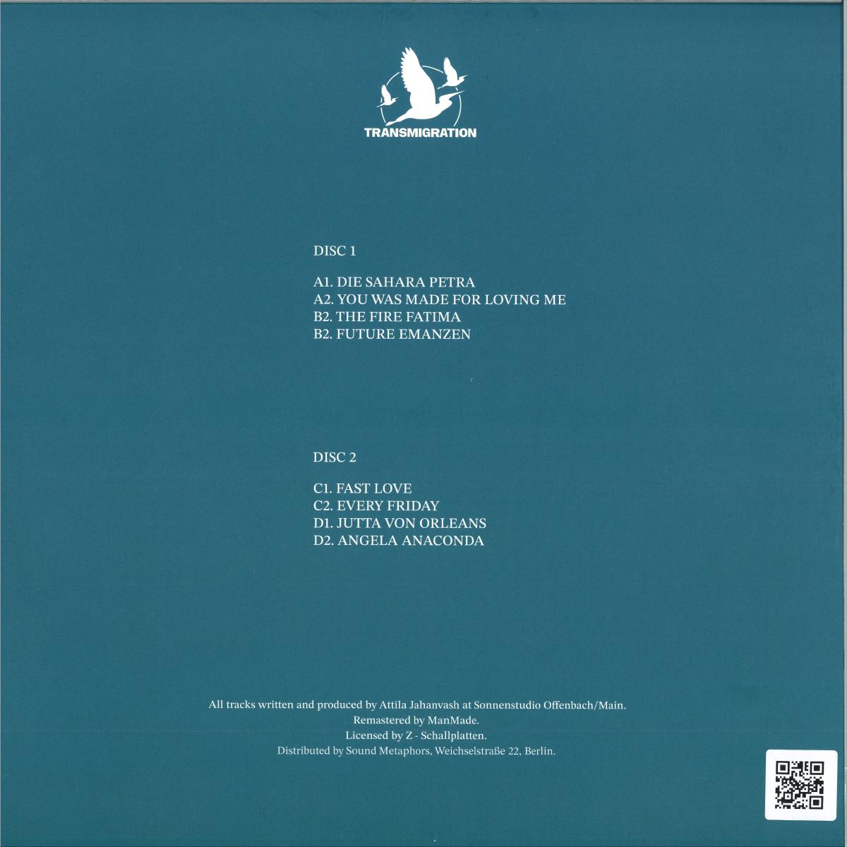 Attila Jahanvash - Invisible Love (VINYL 2x12" Transmigration) | NEW - TECHNO *NEW*