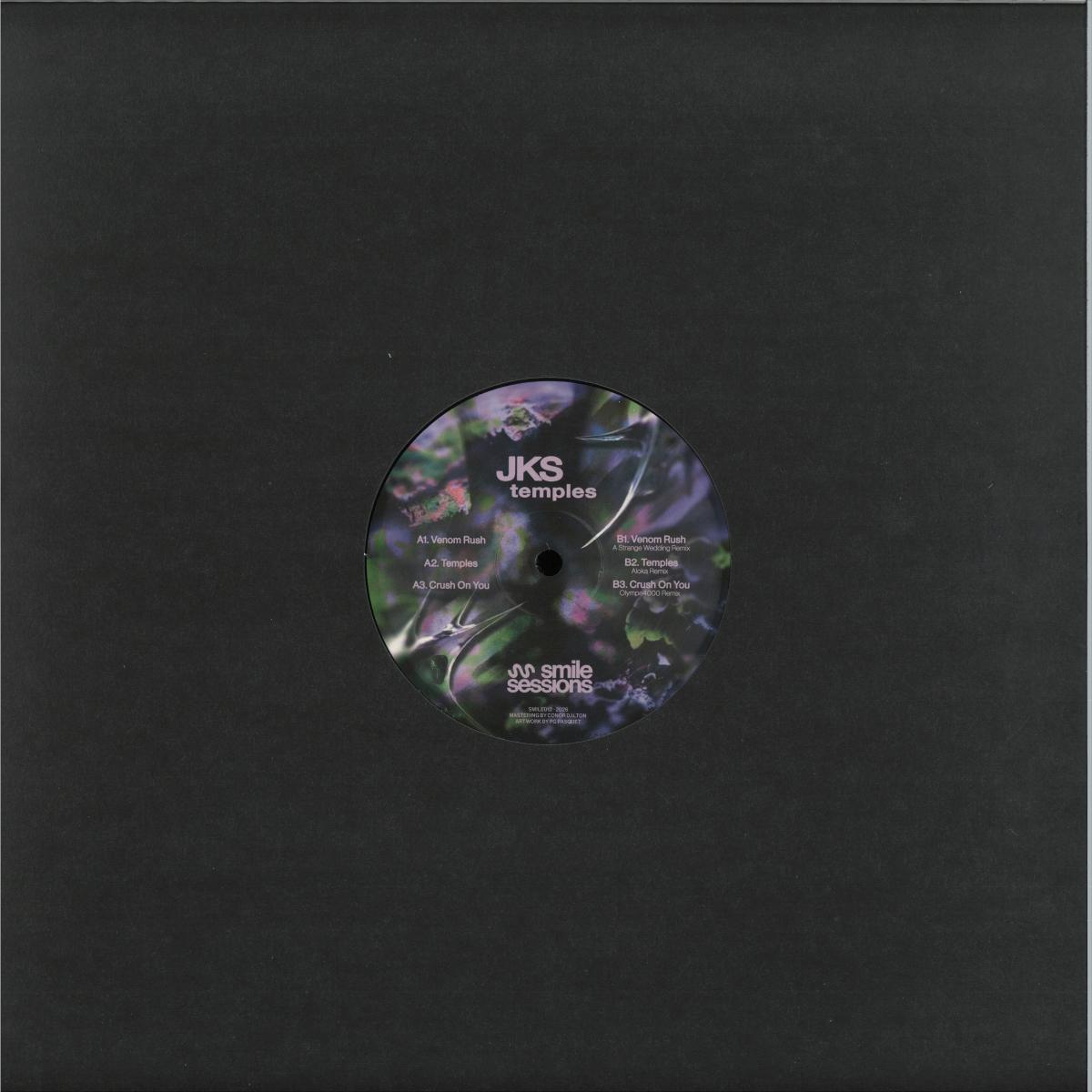 JKS - Temples (VINYL 12" Smile Sessions SMILE012 2026) | NEW - TECHNO *NEW*